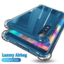 Coque de téléphone Huawei Honor 8A 8X 8C 9i 9N 9X V20 V30 P Smart Z Y9 Pro Prime 2019, étui de Protection arrière Transparent Premium