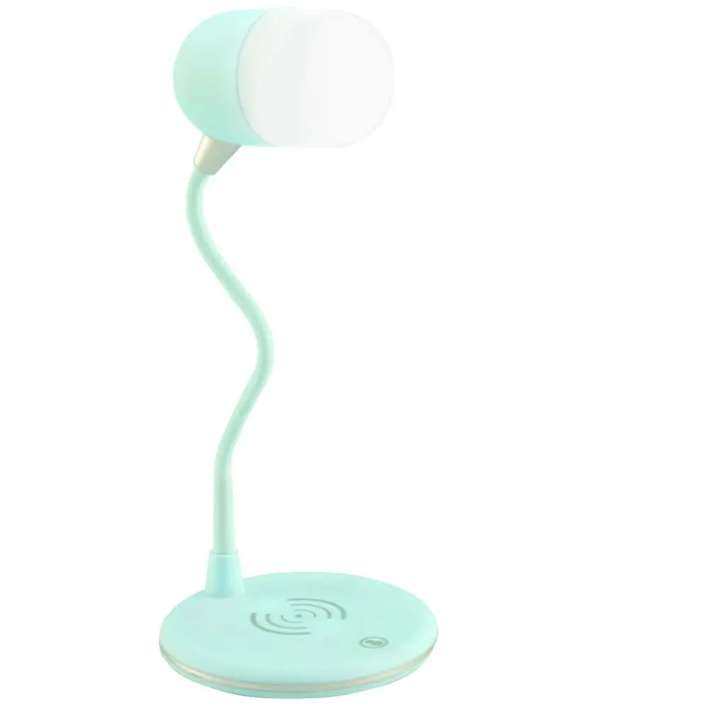 Bluetooth динамик L4Led свет динамик беспроводная зарядка три в одном Настольная лампа с сенсорным управлением мини прикроватный ночник аудио сабвуфер