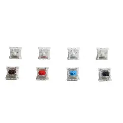 Rgb 3 pinos mx interruptor marrom azul vermelho silencioso branco cinza para gk61 gk64 mx substituição teclado mecânico auréola ture