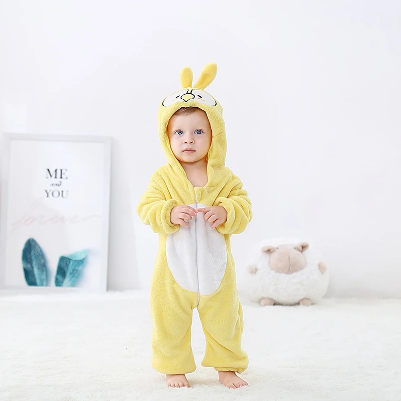 Желтый Детский комбинезон с попугаем; NewbornKawaii; одежда для маленьких девочек и мальчиков; комбинезоны; детская одежда; комбинезон для младенцев; Карнавальный костюм для вечеринок