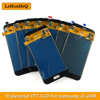 

10 Piece/lot TFT LCD For Samsung Galaxy J2 2015 J200 J200F LCD Display Touch Screen Digitizer Assembly For samsung J200 Display