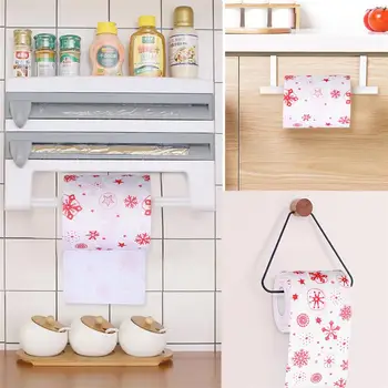 

VORCOOL 1 Roll Creative Christmas Tissue Toilet Paper Roll Party Gift Merry Christmas Roll Paper for Table Living Room Bathroom