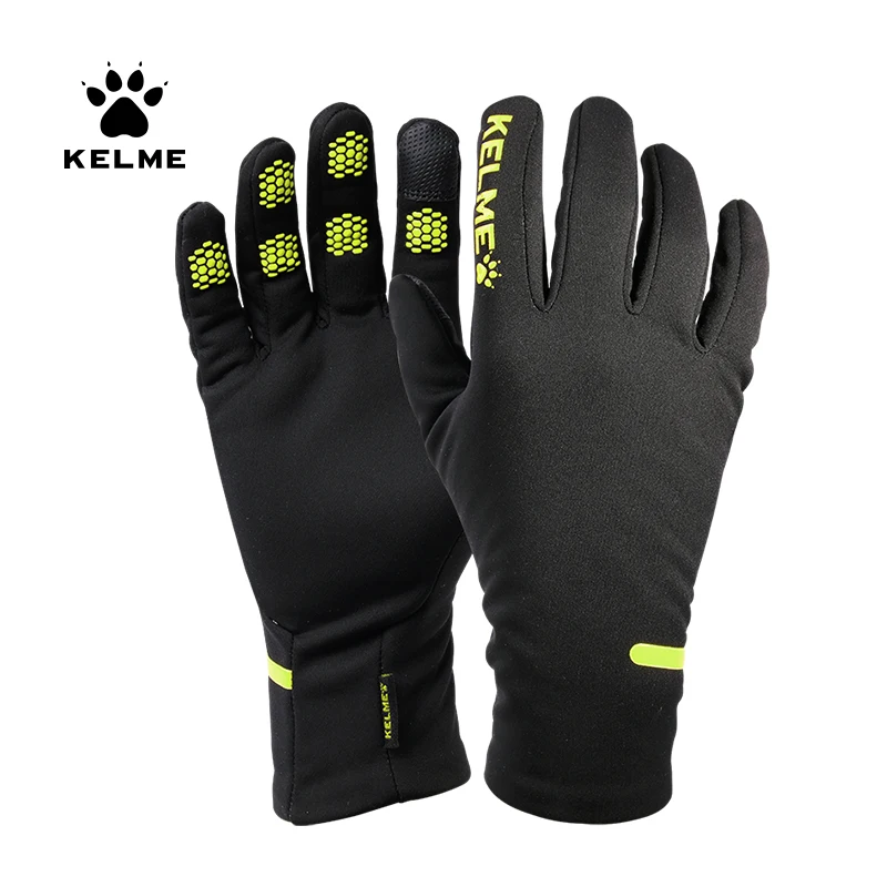 

KELME Soccer Gloves Touch Screen Driver Sports Winter Outdoor For Male Warm Gloves 9886405