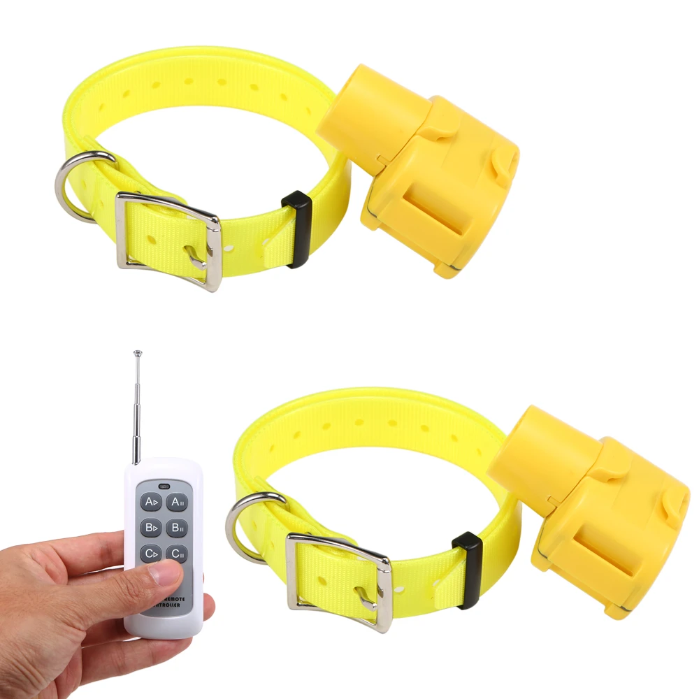 

Dog Collar Waterproof Rechargeable Electric Dog Training Collar With Remote Controller Electric Pet Dog Training Collar