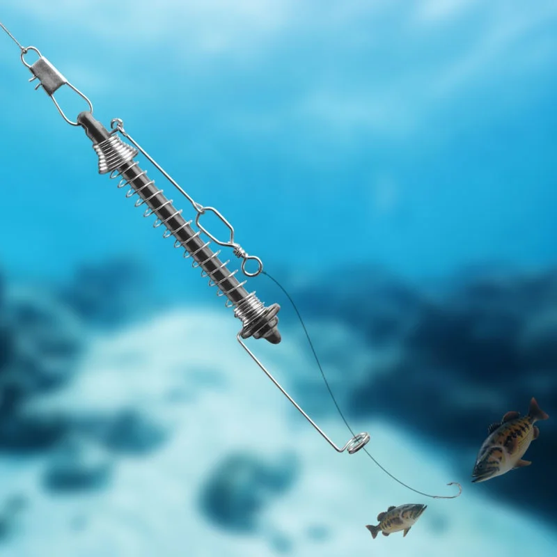 1 шт. автоматический двойной крючок для рыбалки Ленивый Универсальный Полный