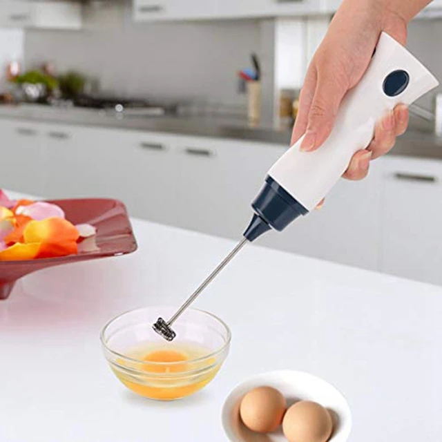 Handheld Electric Coffee Mixer Frother Automatic Milk Beverage Foamer Cream Whisk Cooking Stirrer Egg Beater With Cover 3