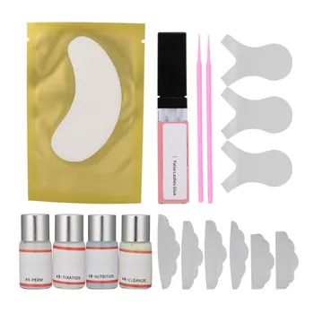 

Eyelash Perming Kit Eyelash DIY Lashes Lifting Curling Set Perming Agent Fixing Liquid Cleaning Solution Set Makeup Tools