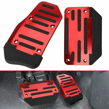 

Gas Foot Pedal Pedals Cover Aluminum Accessory Auto Replacement Racing