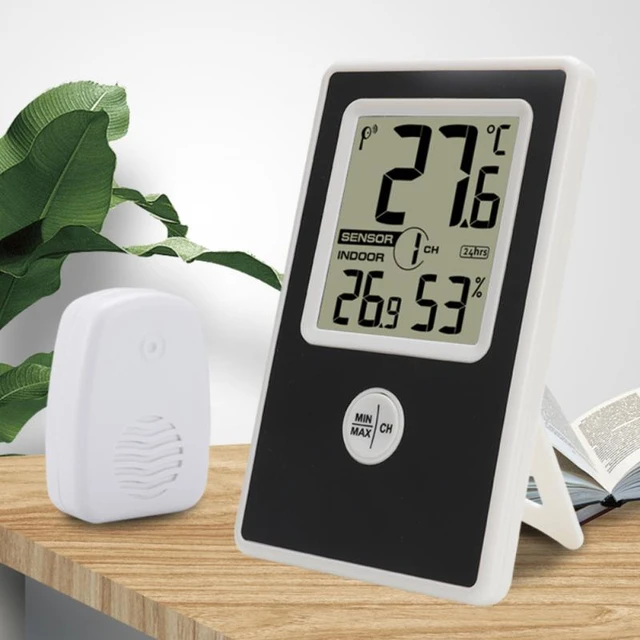 ORIA – Thermomètre et Hygromètre sans Fil Bluetooth, Capteur de Température  et d'Humidité pour Maison Intelligente thermomètre de douche - AliExpress