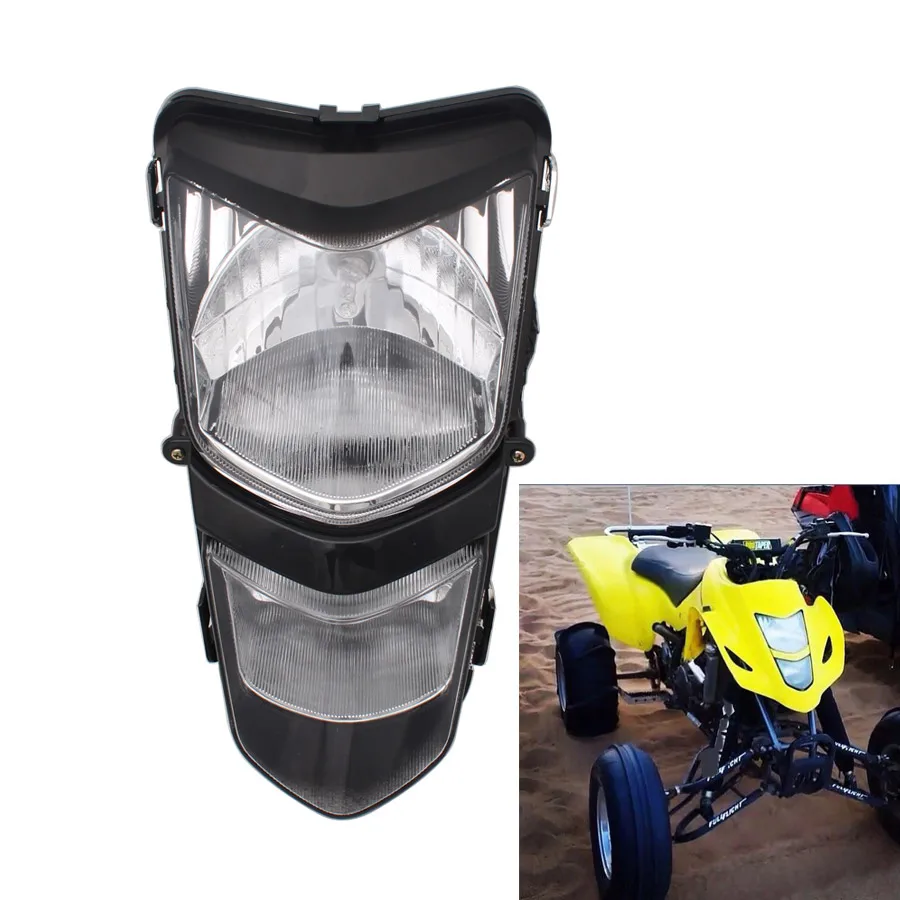 

Motorcycle 12V/25W Headlight Dual Twin Headlamp for Suzuki ATV Quadsport LTZ 400 LT-Z400 LTZ400 2003-2008 2004 2005 2006 2007