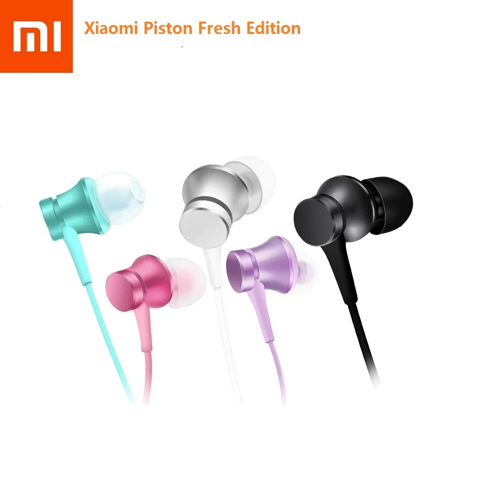 Оригинальные наушники вкладыши xiaomi PISTON Sports Fresh Version для Redmi 5 5A plus 4 4A 4X note4 note4X note 3 3X3