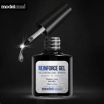 

Modelones 10ML Reinforcement UV Nail Gel Polish Protect Strengthen Led Gel Nail Clear Gel Reinforce Nail Polish