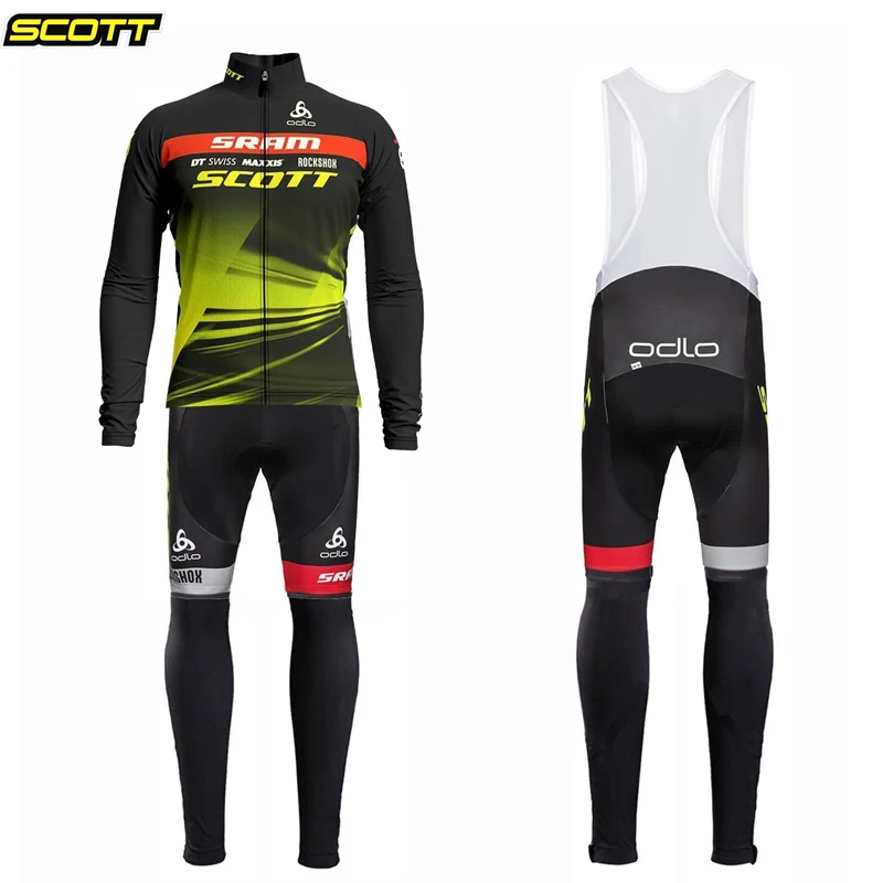Комплект одежды для велоспорта Скотт мужская одежда с шортами униформа горного
