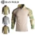 Мужская Армейская рубашка Stactical T shirt SWAT Soldiers Military Combat T-Shirt с длинным Рукавом Камуфляжные Рубашки Пейнтбол с налокотником 8XL