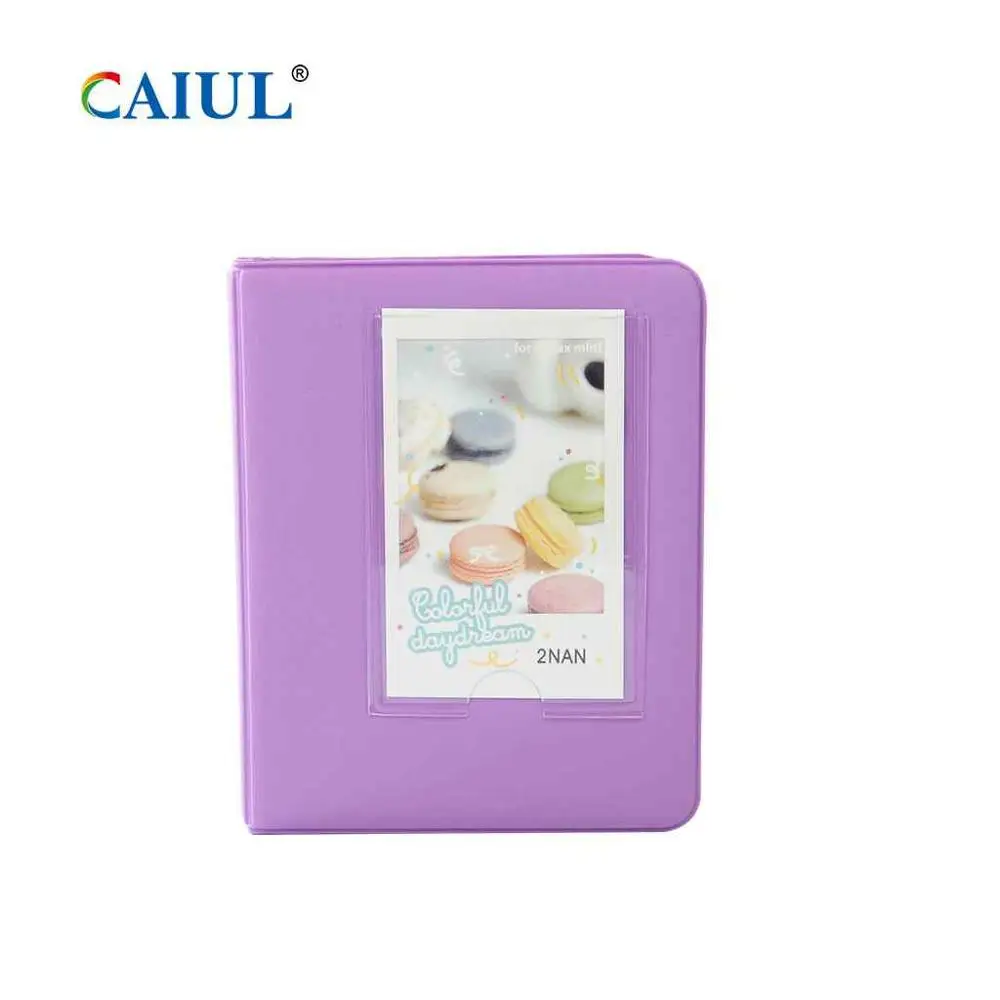 Рамка для фотоальбома CAIUL 3 дюйма FujiFilm Instax Mini 11 / 9 8/Kitty 64 кармана разные цвета|Сумки