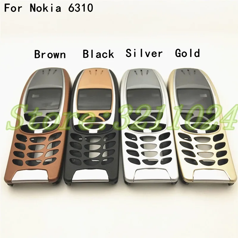 Новинка для Nokia 6310i чехол Корпус 6310 Крышка батарейного отсека средняя рамка