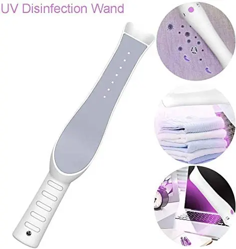 

portable uvc led sterilizer ultraviolet disinfection lamp usb rechargeable Battery uv disinfection lamp led wand uvc light germ
