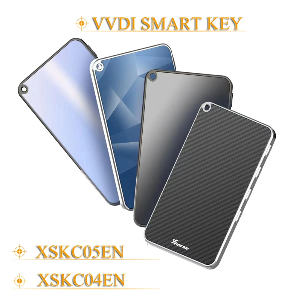 Jingyuqin 4 Pulsanti Xskc04En Xskc05En Xhorse Universal Smart Key Serie Xs Vvdi Remote Car Key Per Vvdi2/Vvdi Mini/Key Tool Max