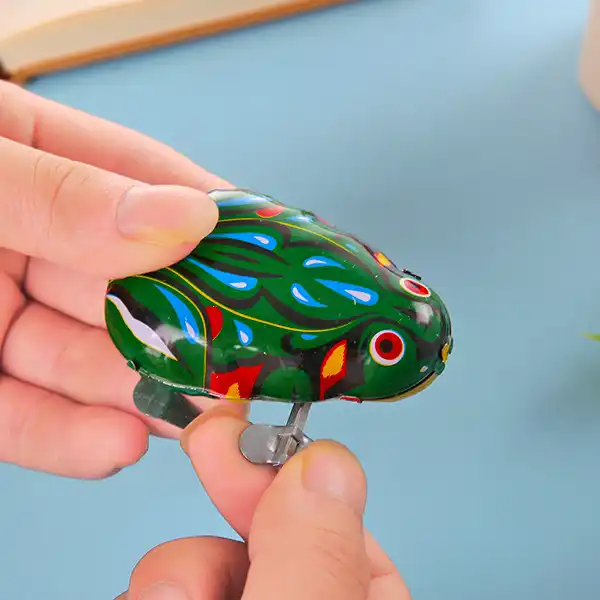 algam frog jump stall spring children baby toy s