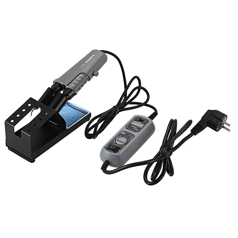 

Hot XD-YIHUA 938D 220V mini portable adjustable electric soldering iron welding tool two in one hot air desoldering station EU P