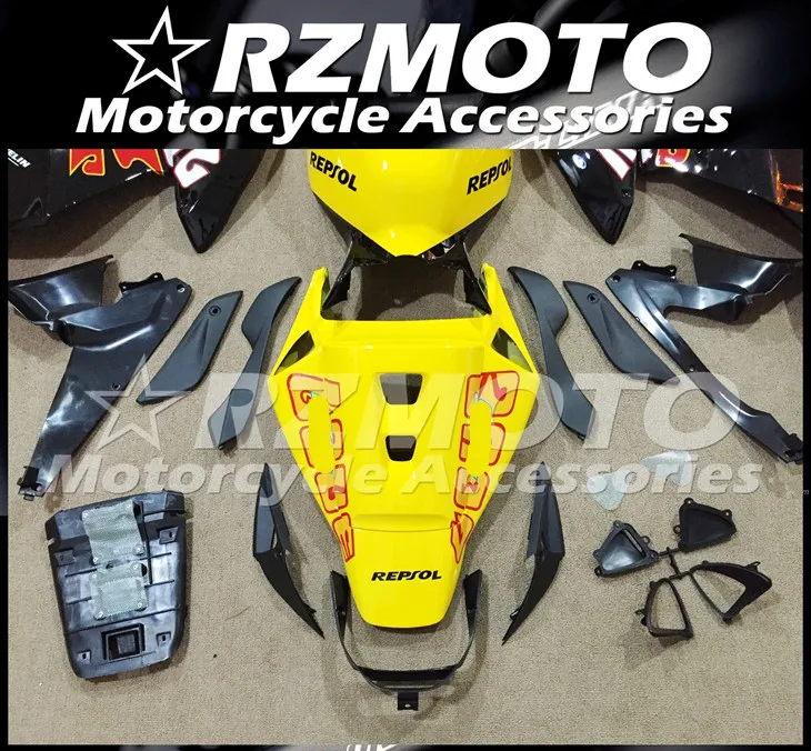 ABS мотоцикл обтекатель комплект для HONDA CBR1000RR 2004-2005 год кузов литья под давлением Магазин № 1339