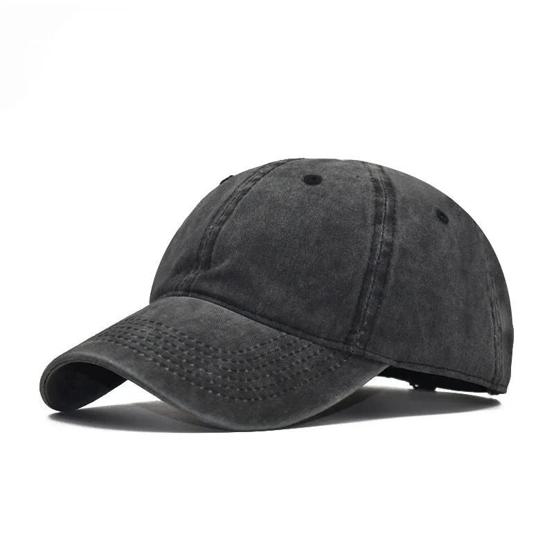 Cute Baby Boy Cap New Solid Color Cotton Baseball Cap Spring Summer Children Denim Sun Hat for Toddler Girl Outdoor Visor Hats 2