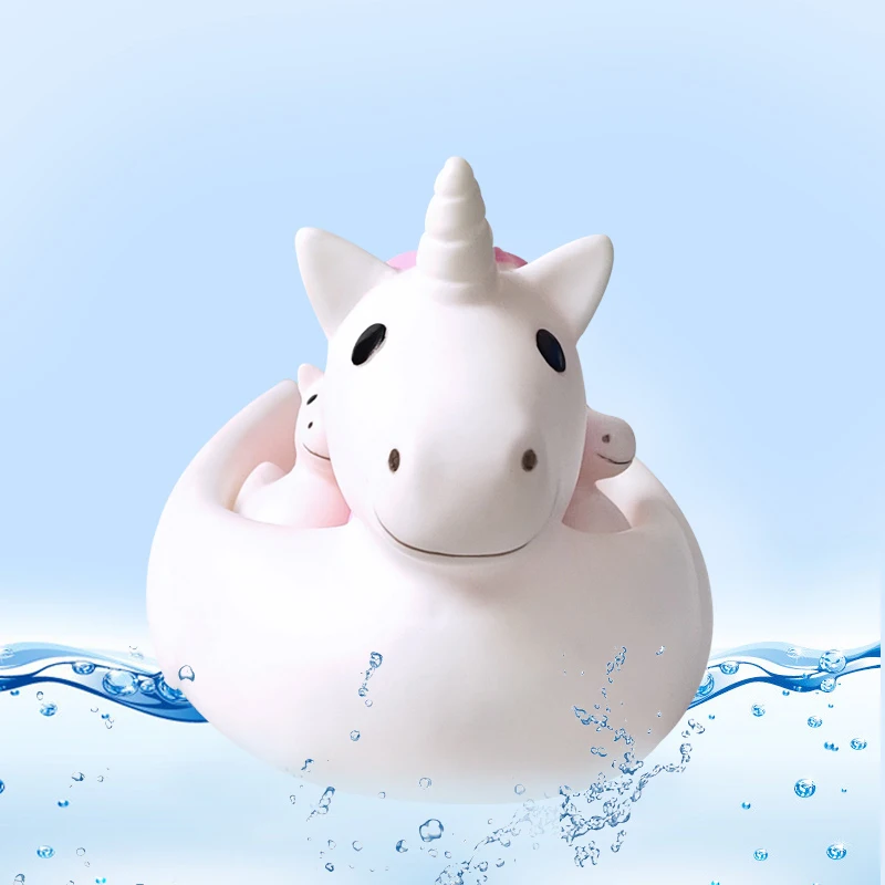 4 шт./компл. детские игрушки для мамы и ребенка резиновые купания|Игрушки ванной| |