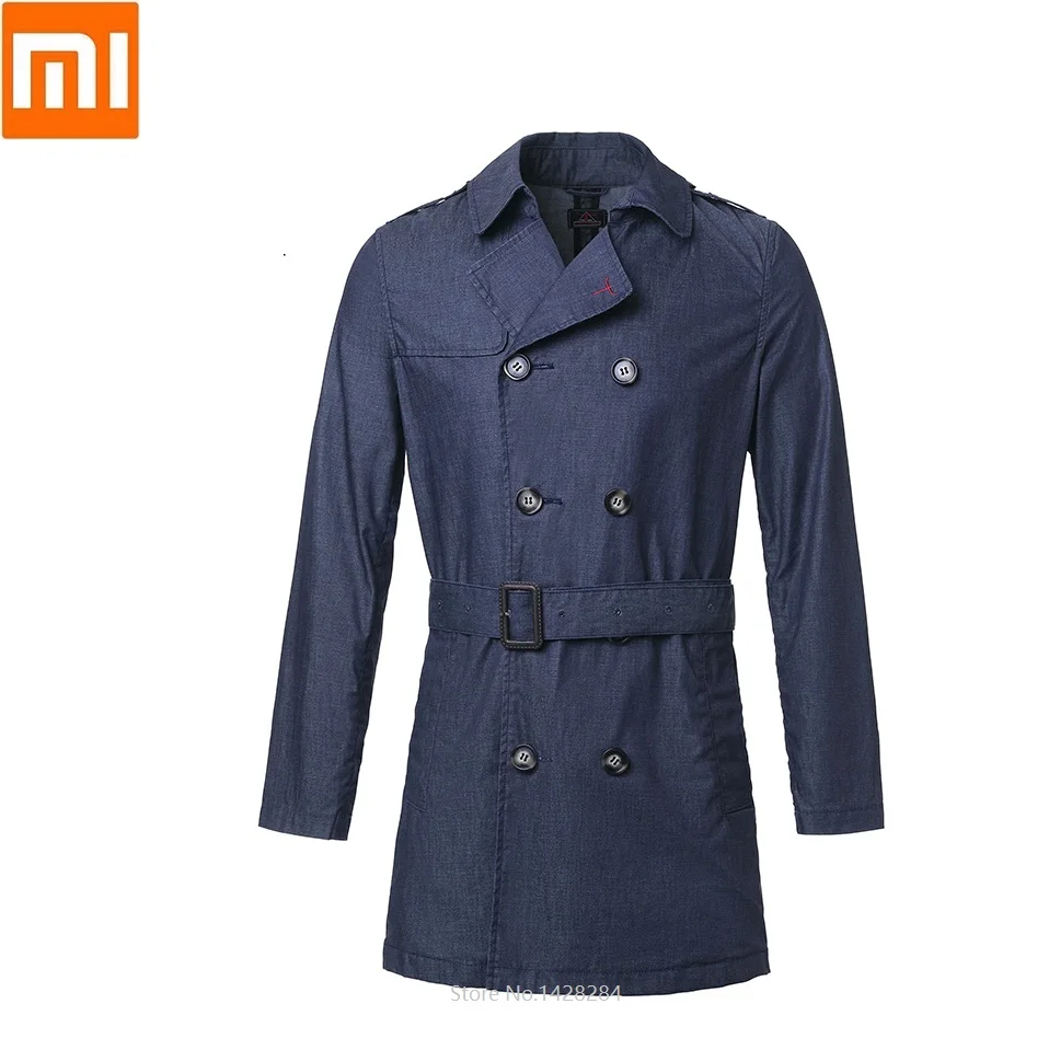 Xiaomi DMN man Классическая непромокаемая ковбойская ветровка мужчины весна осень Свободная джинсовая куртка Пальто Верхняя одежда для отдыха