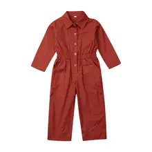 Новинка; осенняя одежда для маленьких девочек; комбинезон; комплект одежды