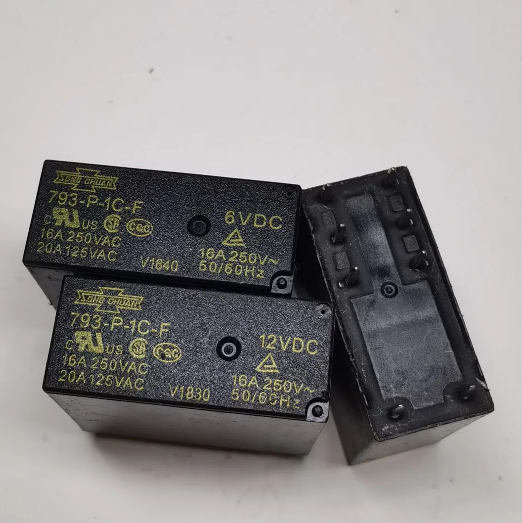 Song Chuan DPDT Non-Latching Relay PCB Mount, 24V dc Coil, 10 A - 703