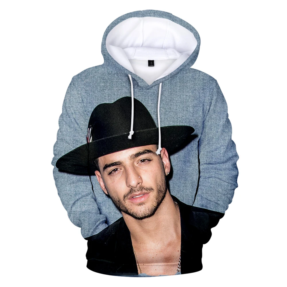 Костюм для отдыха Maluma 3D толстовки Mannen/Vrouwen уличная одежда Merk Ontwerp Colombiaanse zanger