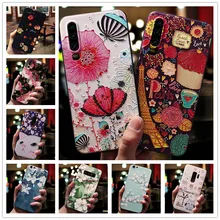 Für Huawei Honor 20 Pro Fall 3D Blume Relief Silikon Telefon Fällen Für Huawei P Smart Z Abdeckung Honor 8S 10i Fällen Nova 5T Funda