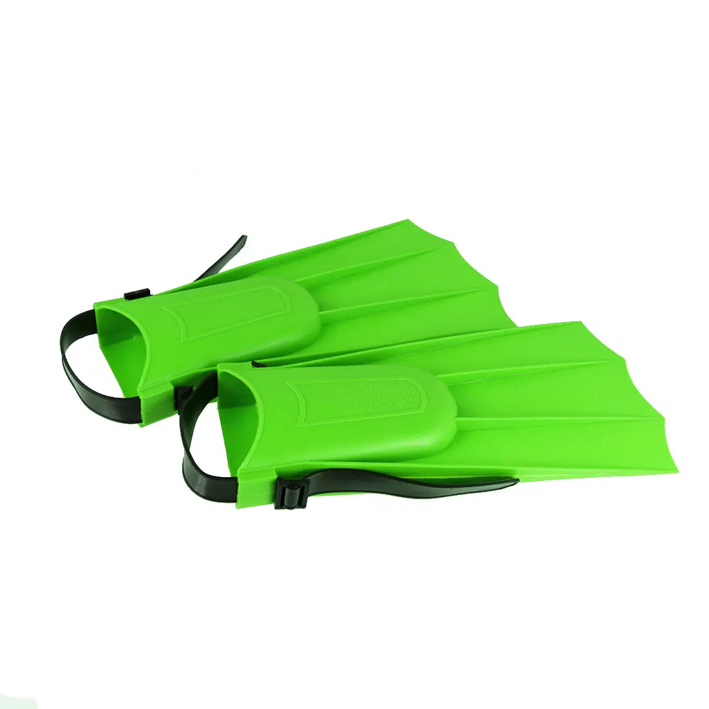 2 Pairs Mens Womens Water Sports Swimming Pool Diving Training Fins Flippers Swim Training Fins Swim Equipment