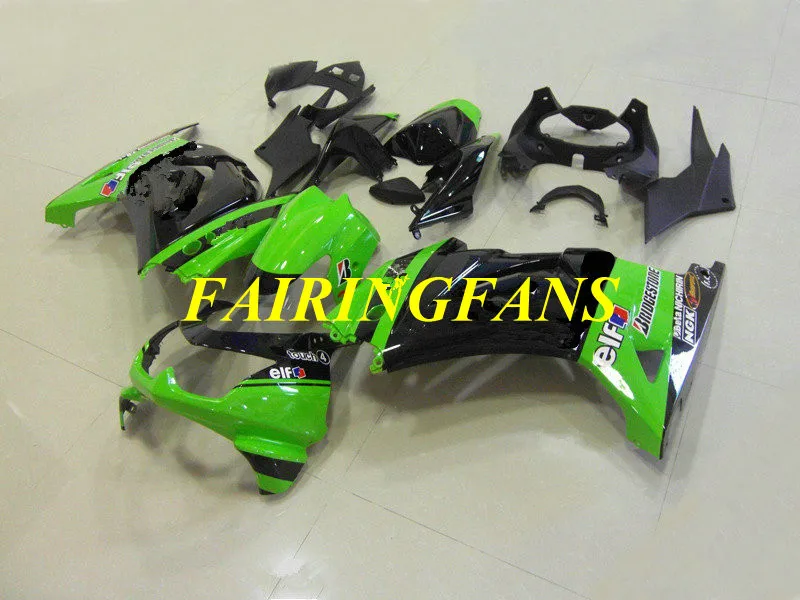Инжекторный тюнинг пакет для KAWASAKI Ninja ZX250R 08 09 10 11 12 ZX 250R 2008 2012 зелено черные