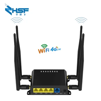 

EP06 300Mbps router 4G LTE CAT6 wireless WiFi router Industrial 4G LTE router with Sim card slot WAN / LAM port Share 32 users