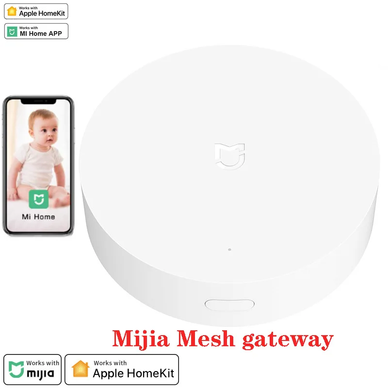 Шлюз Xiaomi Mijia 3 для умного дома многорежимный сетевой хаб с поддержкой Wi Fi и Bluetooth