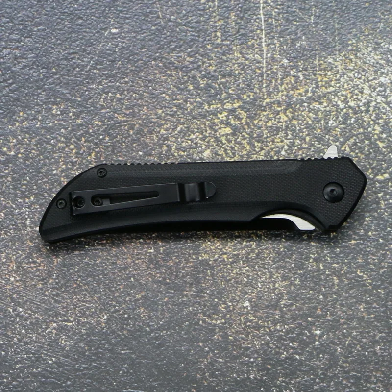 TIGEND OEM T011 складной нож 440A лезвие черный G10 Ручка Открытый Кемпинг Охота многофункциональный карманный Фруктовый Нож EDC инструмент