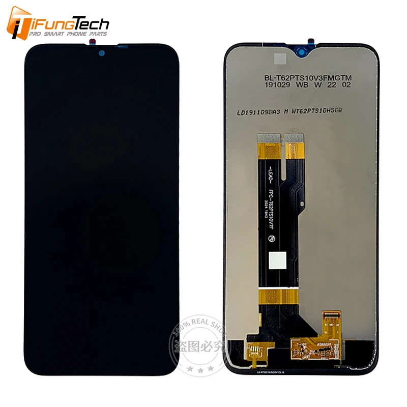 6," для Nokia 6,2 ЖК-дисплей+ кодирующий преобразователь сенсорного экрана в сборе Замена для Nokia6.2 lcd TA-1178