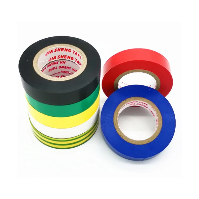 2x 20m Rolls of High Quality PVC Insulation Tape BROWN 