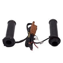 Пара мотоцикл Горячие ручки руля мотоцикла ATV Скутер Электрический с подогревом ручки 22 мм 7/" подогреватель ручек 12 В