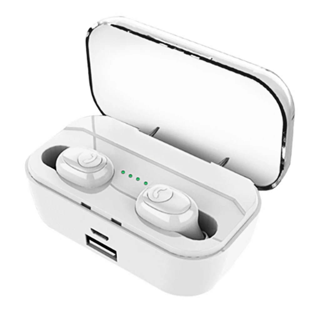 Bluetooth 5,0, беспроводные наушники G6S, мини наушники-вкладыши, свободные руки, стерео, спортивные наушники с зарядным устройством, TWS, Игровой музыкальный наушник