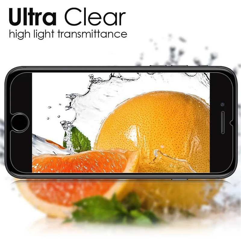  Schutz Gehärtetem Glas für iphone 5 6 6S 7 8 plus 11 pro XS Max XR Glas für iphone X screen protect