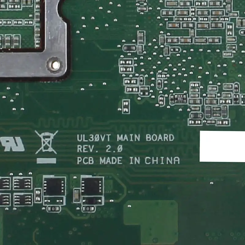 Placa-mãe do portátil para asus ul30vt su7300