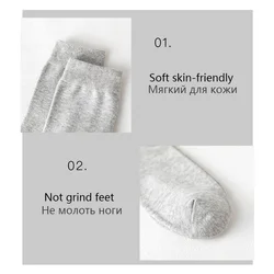 ZARE Men's Cotton Socks New Style Black Business Men Socks Soft Breathable Summer Winter for Male Plus Size A1 C39