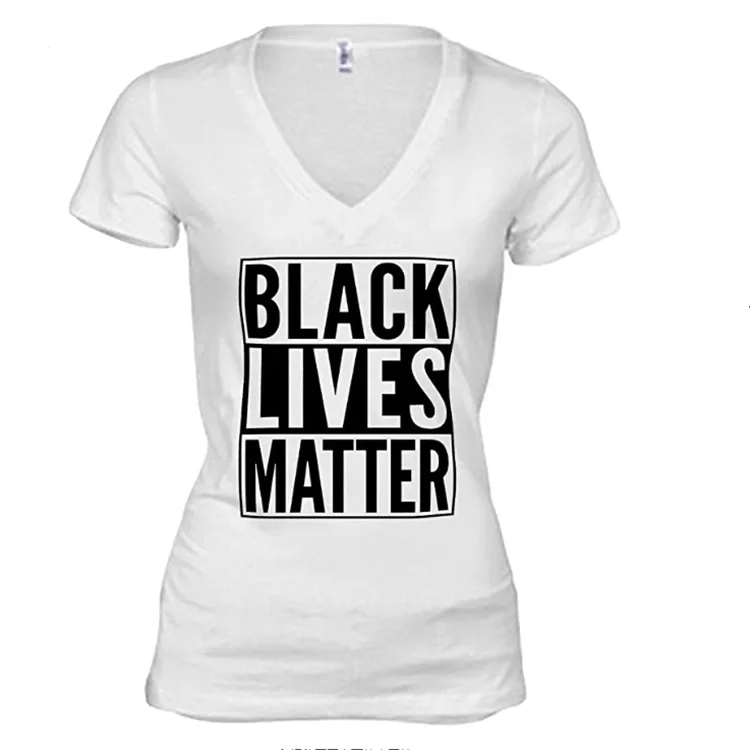 

2020 Fashion BLACK LIVES MATTER Printed Round Neck Short Sleeve Yellow Loose Woman T Shirts Tops Ladies Tshirts Tee Clothes