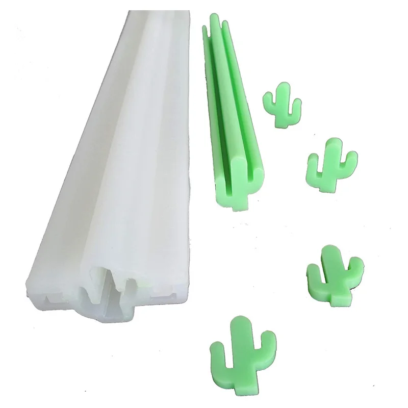 Hot XD-Cactus Tube Column Silicone Soap Mold Embed Cold Process Making Supplies | Дом и сад