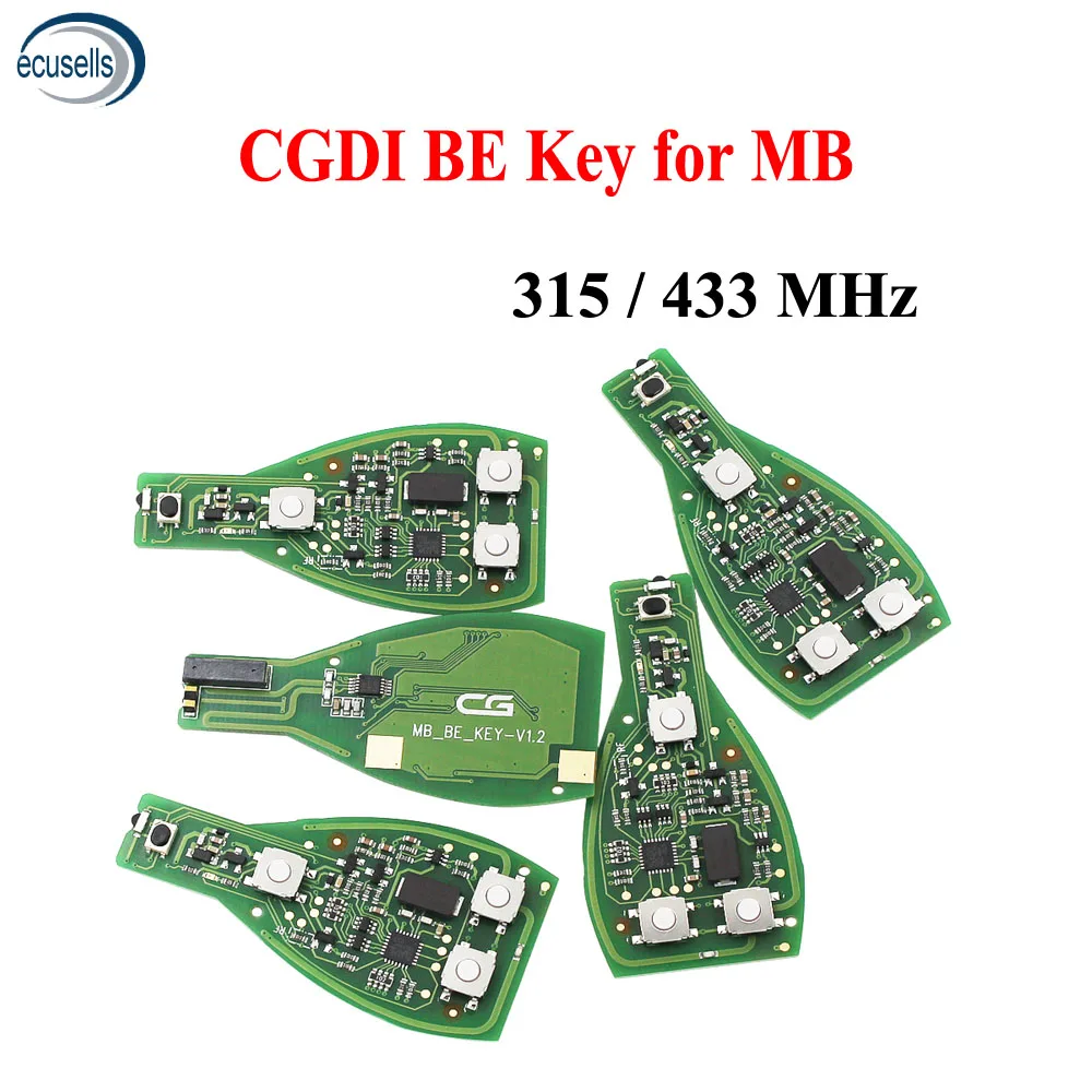 1/5/10 * CGDI умный дистанционный ключ для Mercedes Benz поддержка s BGA 315 МГц или 433 кнопки