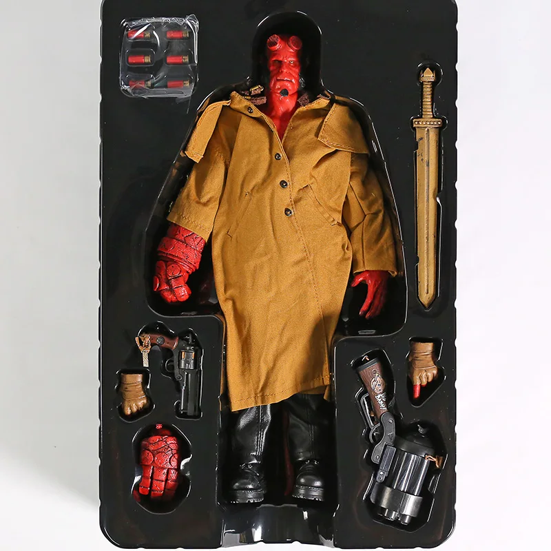 Hellboy II 2 Золотая армейская 1/6 Масштаб ПВХ фигурка Коллекционная модель игрушки - Цвет: no box