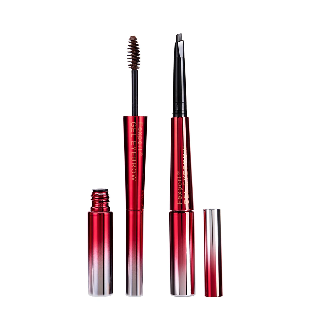 Двухсторонний карандаш для бровей автоматический Водонепроницаемый Sweatproof No-dizzy стойкий для бровей карандаш крем для бровей