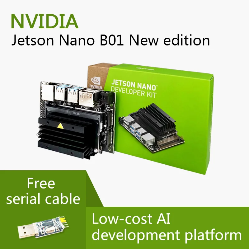 Nvidia Jetson Nano decorder Kit A02 и B01 linux демонстрационная плата макетная AI|Демонстрационные